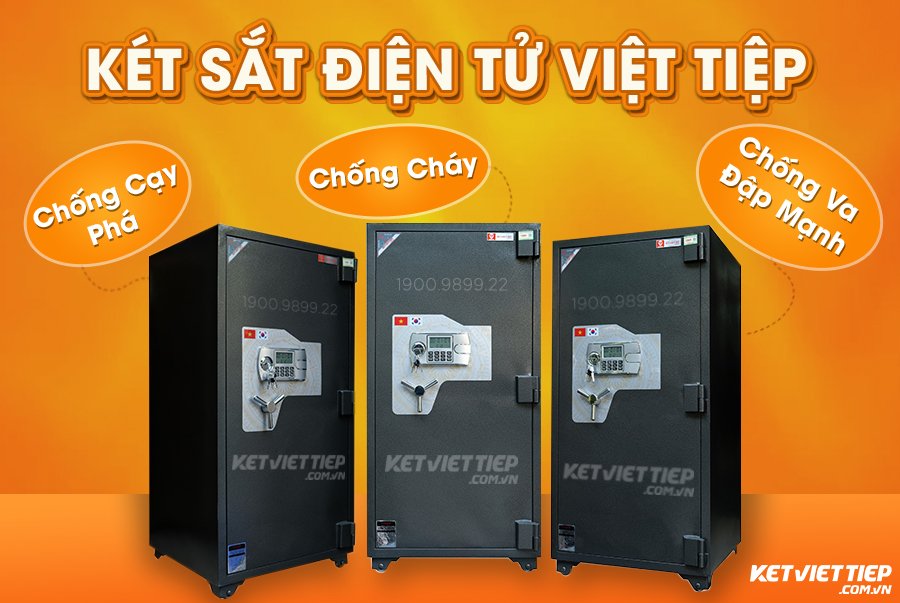 Két sắt ngân hàng nhà nước Việt Tiệp KS1000  điện tử cao cấp