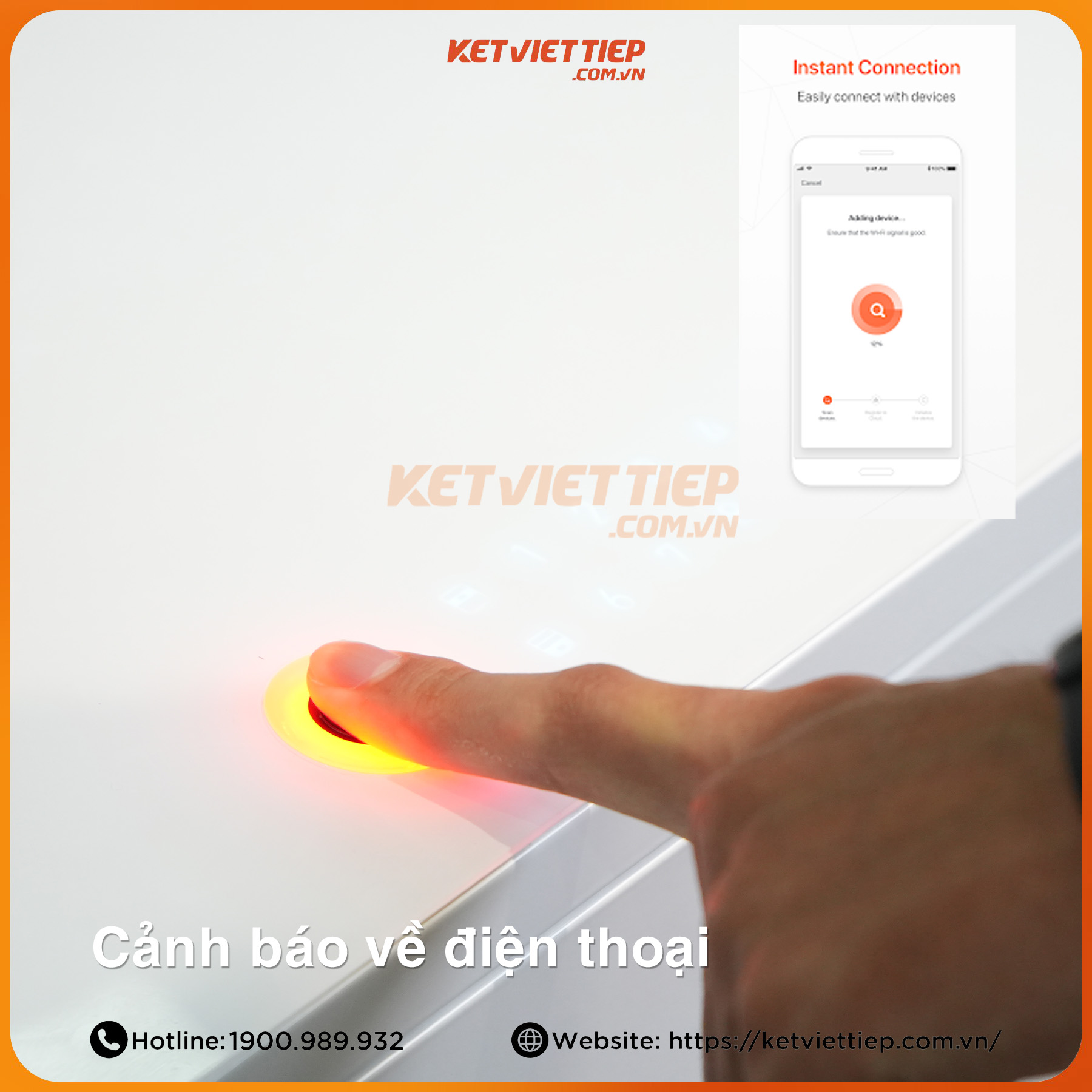 Két Sắt Vân Tay Bofa BY-55CT Để Tab đầu giường, Có Sạc Không Dây Thông Minh