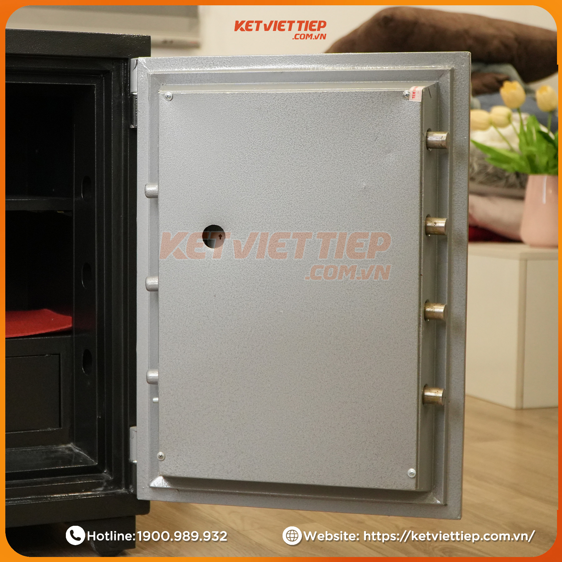 Két sắt Việt Tiệp KVT160K1C1 đổi mã chống cháy