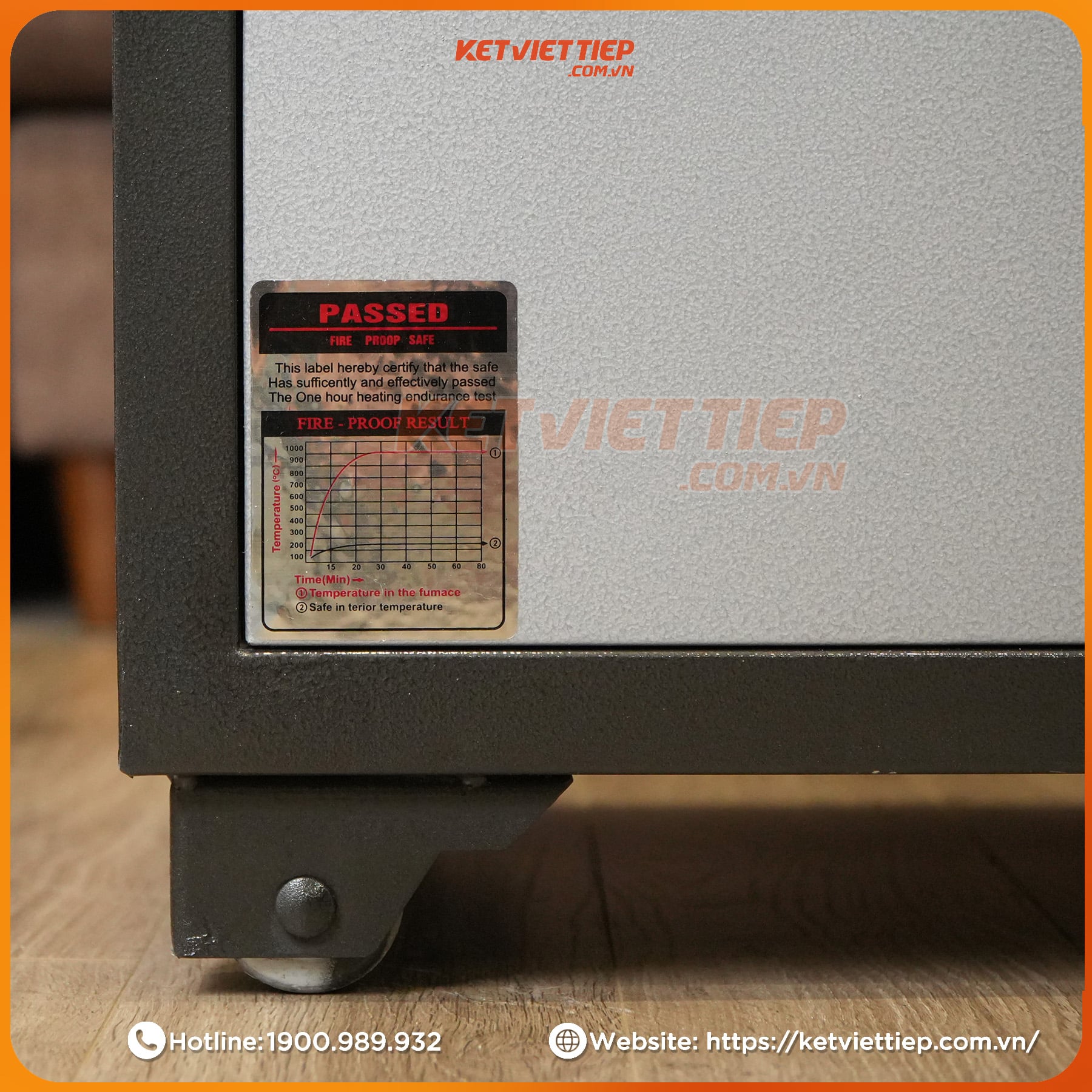 Két sắt Việt Tiệp KVT160K1C1 đổi mã chống cháy