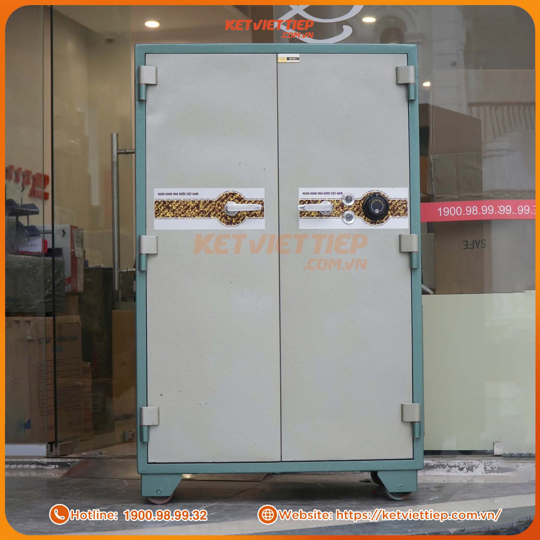 Két sắt ngân hàng BMEC K560 Khóa cơ đổi mã