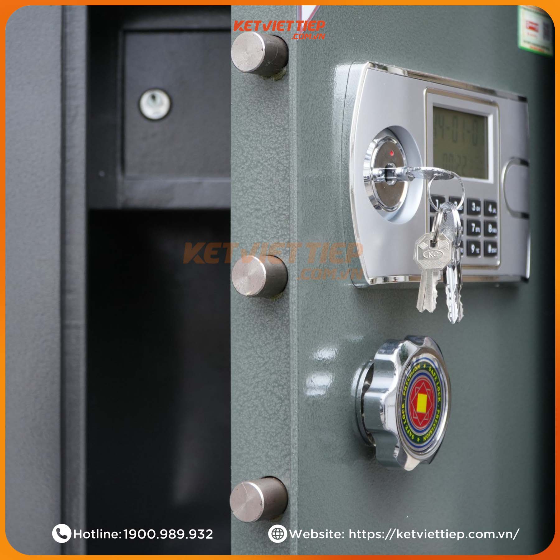 Két Sắt Việt Tiệp KVT130DT Điện Tử