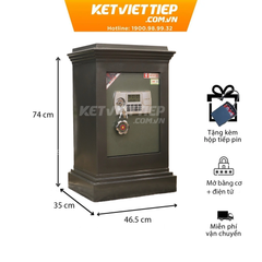 Két Sắt Việt Tiệp K90DT Điện Tử chống cháy có báo động