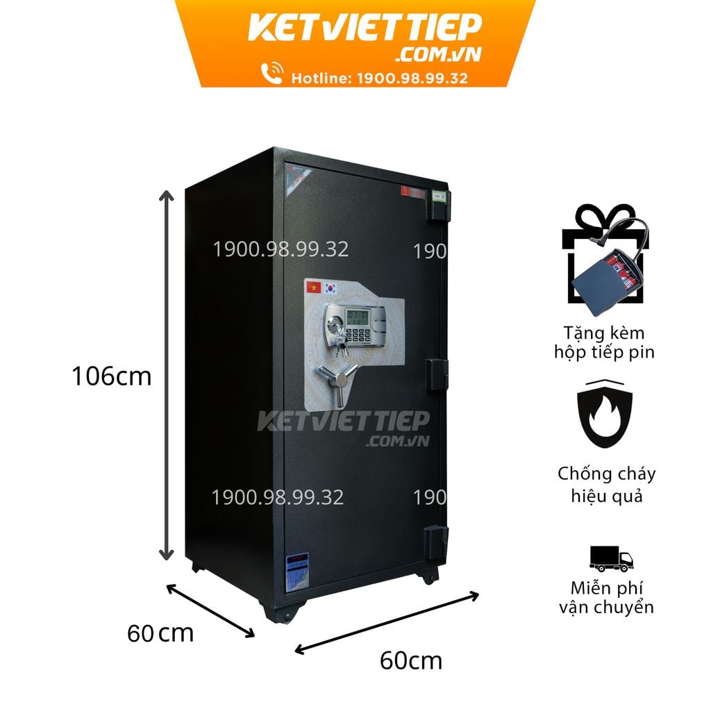 Két Sắt Xuất Khẩu US1080 Điện Tử