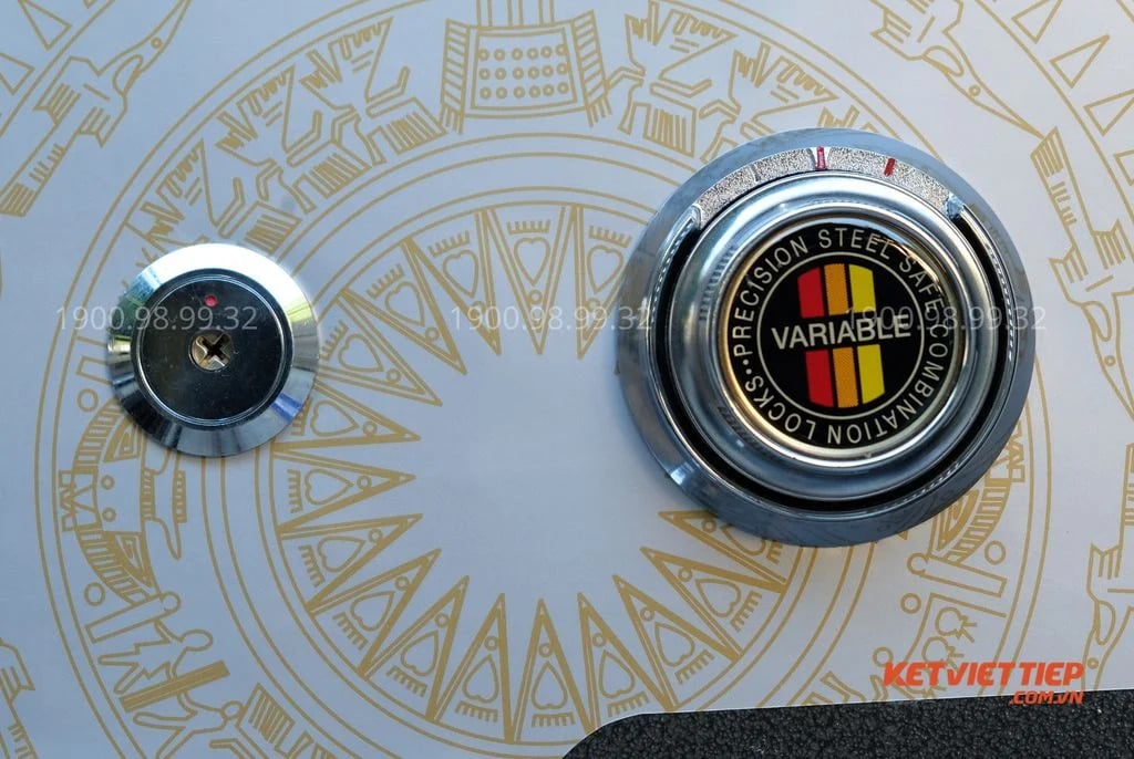 Két sắt xuất khẩu US1080BKC - Khóa cơ đổi mã