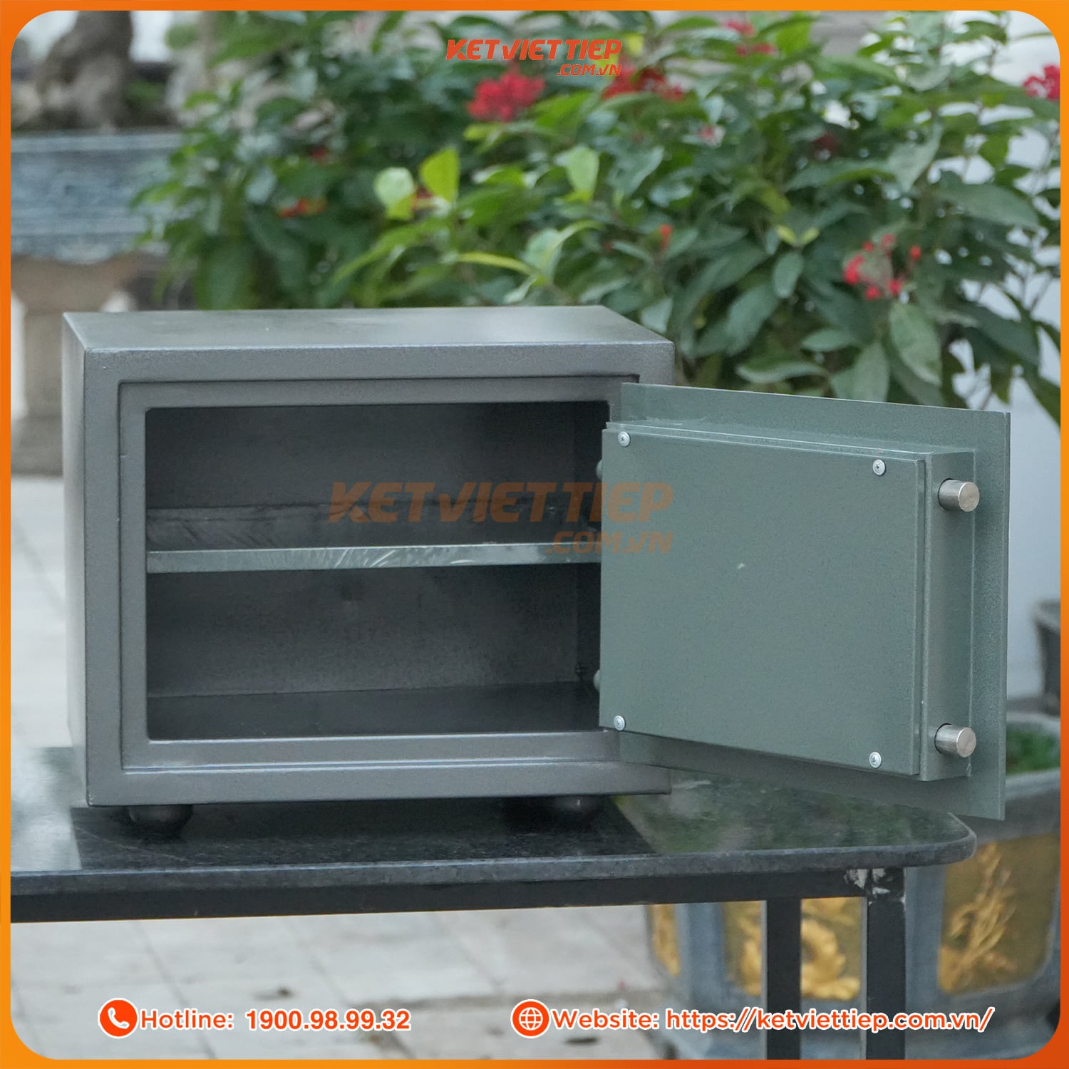 Két Sắt Việt Tiệp mini khóa cơ KVT39 chống cháy