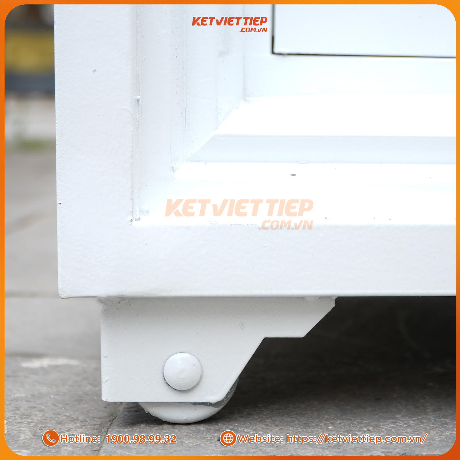 Két Sắt Việt Tiệp KVT112 Điện Tử Màu Trắng