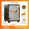 Két Sắt Việt Tiệp Chống Cháy Khóa Cơ Đổi Mã KVT69