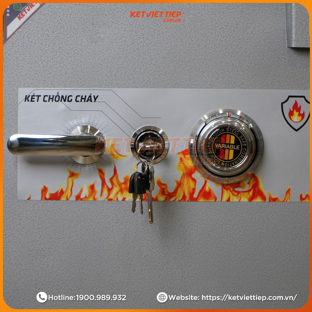 Két Sắt Việt Tiệp KVT69 Khoá Cơ Đổi Mã