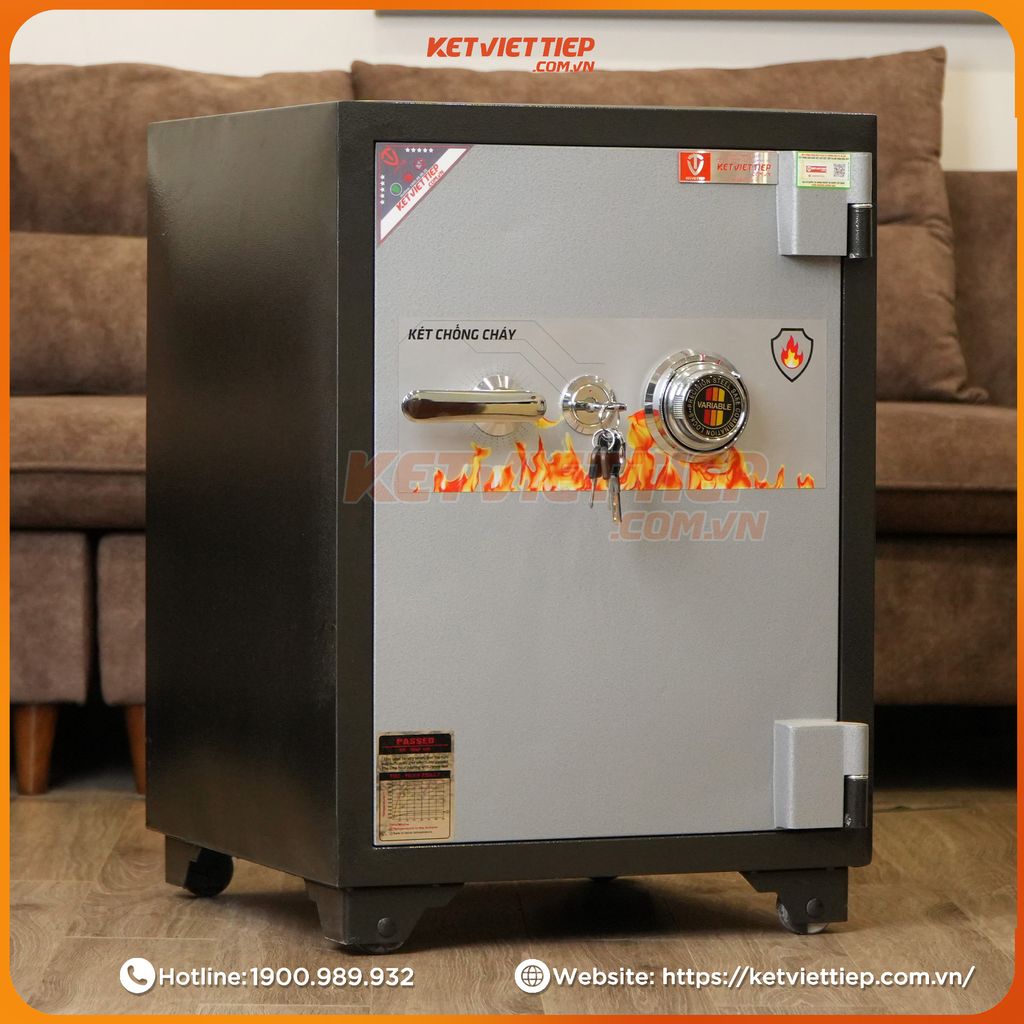 Két Sắt Việt Tiệp KVT69 Khoá Cơ Đổi Mã