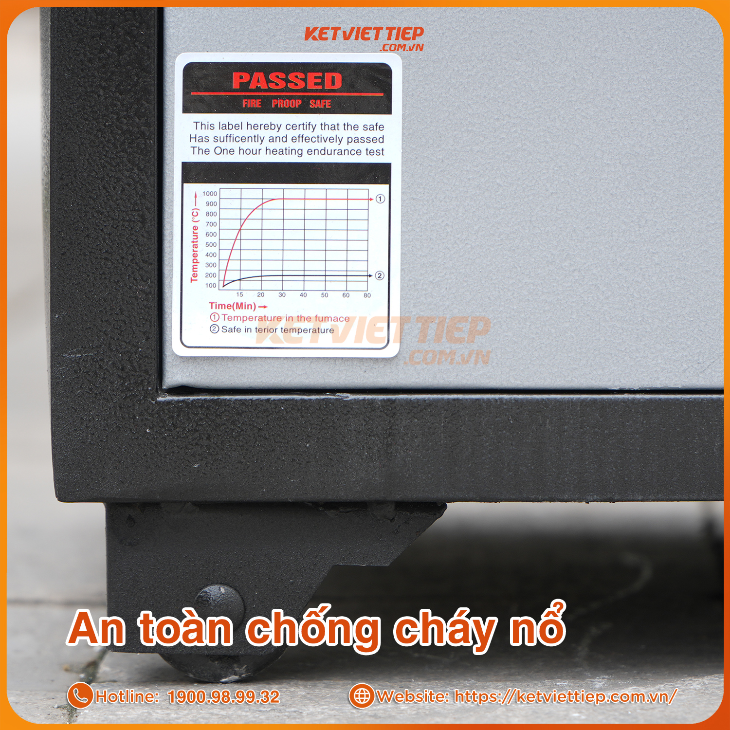 Két Sắt Điện Tử Việt Tiệp Chống Cháy KVT145DT