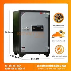 Két Sắt Việt Tiệp KVT140 Vân Tay Điện Tử Chống Cháy Cao Cấp