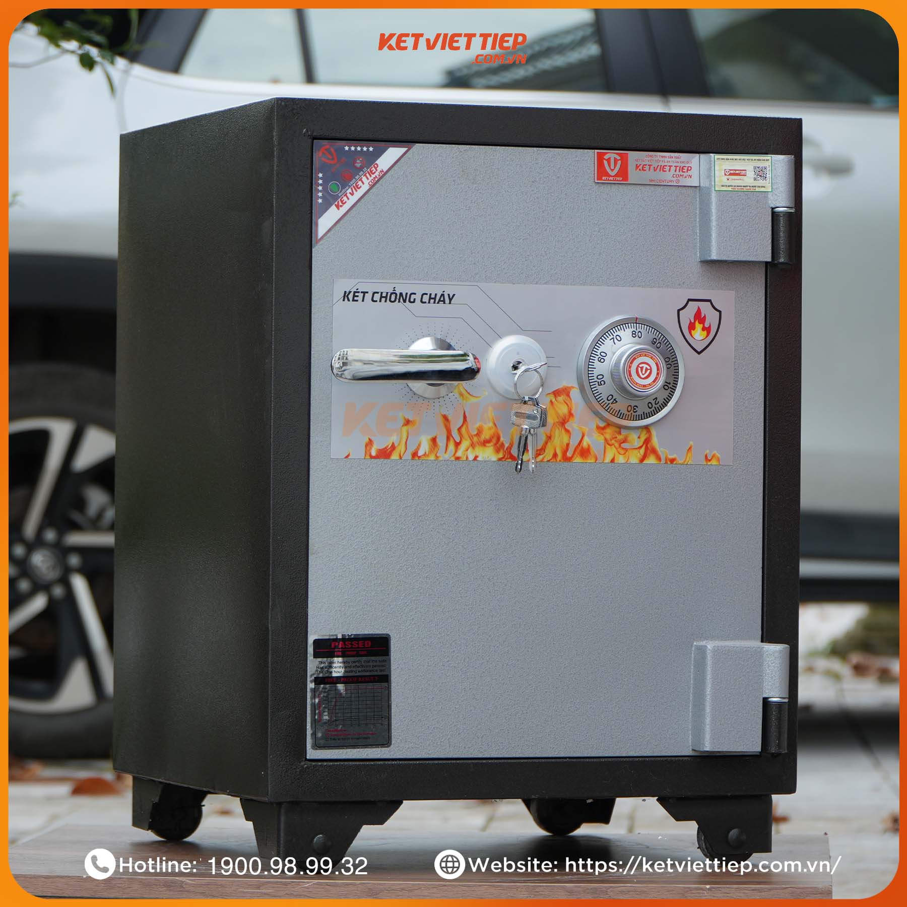 Két Sắt Việt Tiệp K54KC Khóa cơ