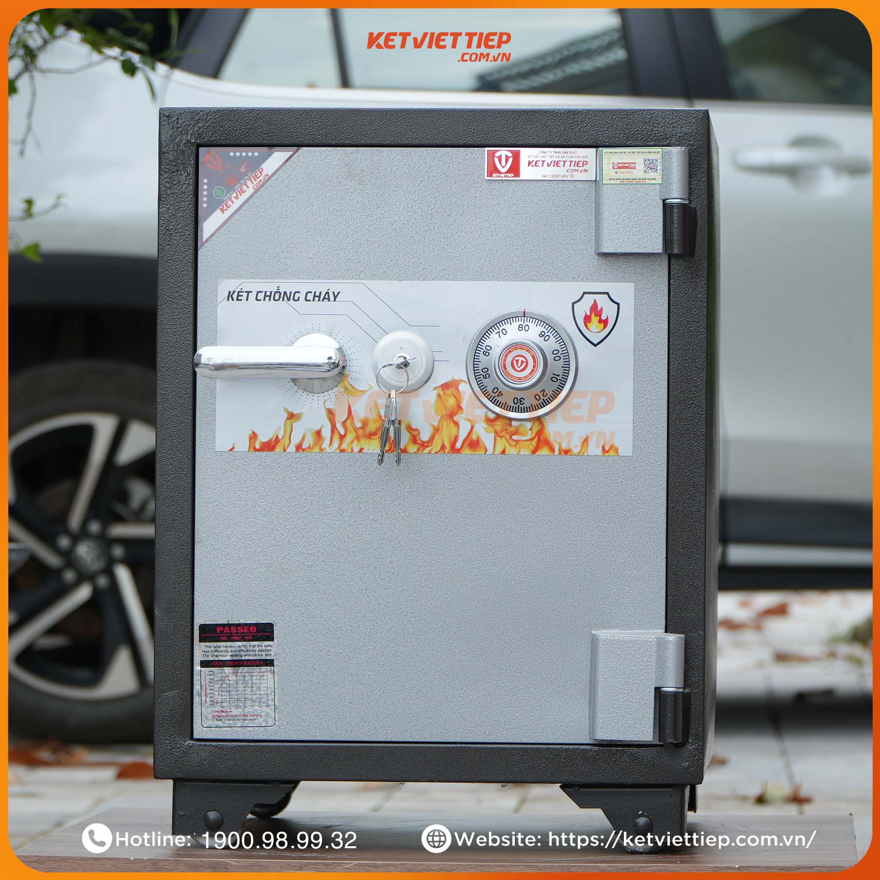 Két Sắt Việt Tiệp K54KC Khóa cơ