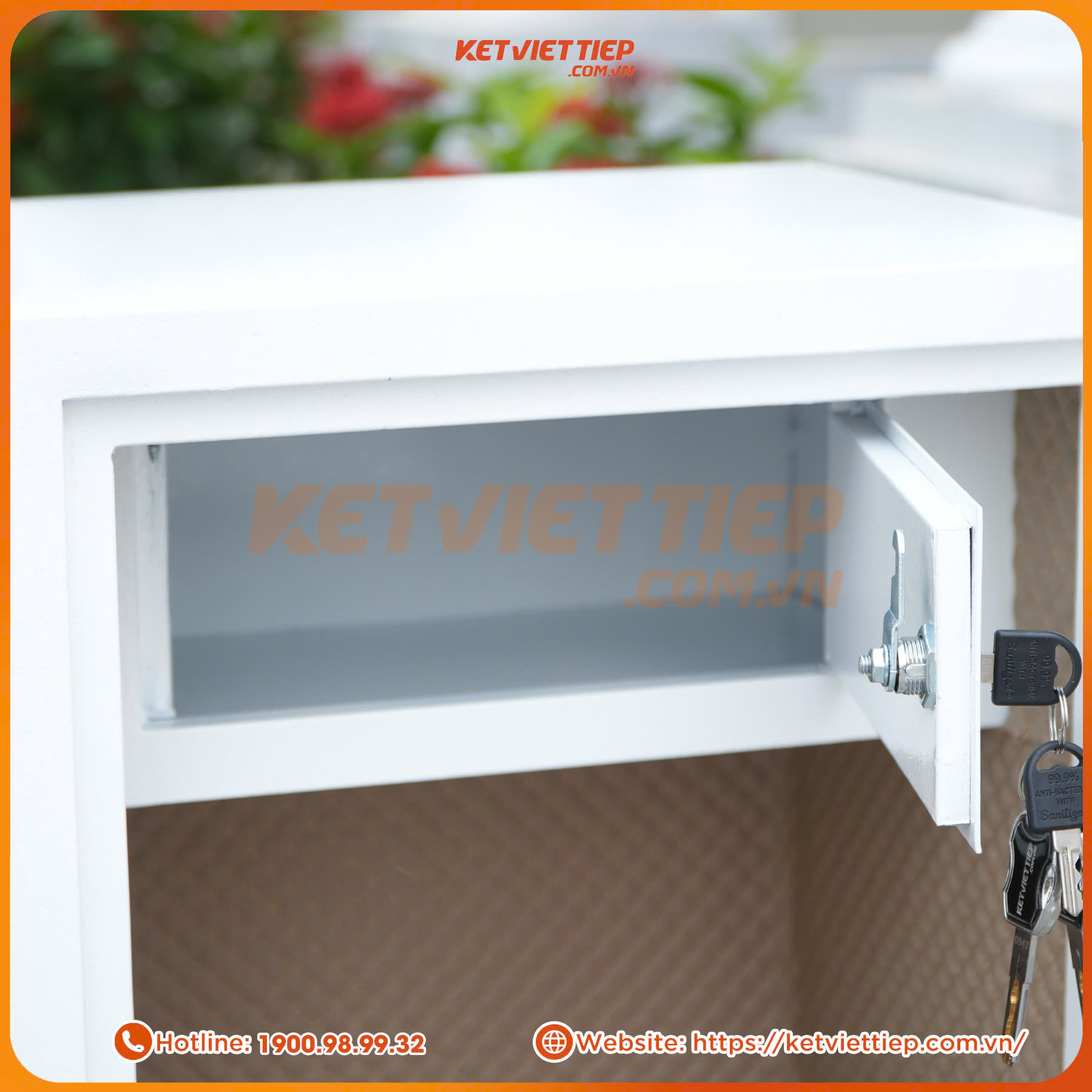 Két Sắt Việt Tiệp KV415 Khóa Cơ đổi mã theo ý muốn