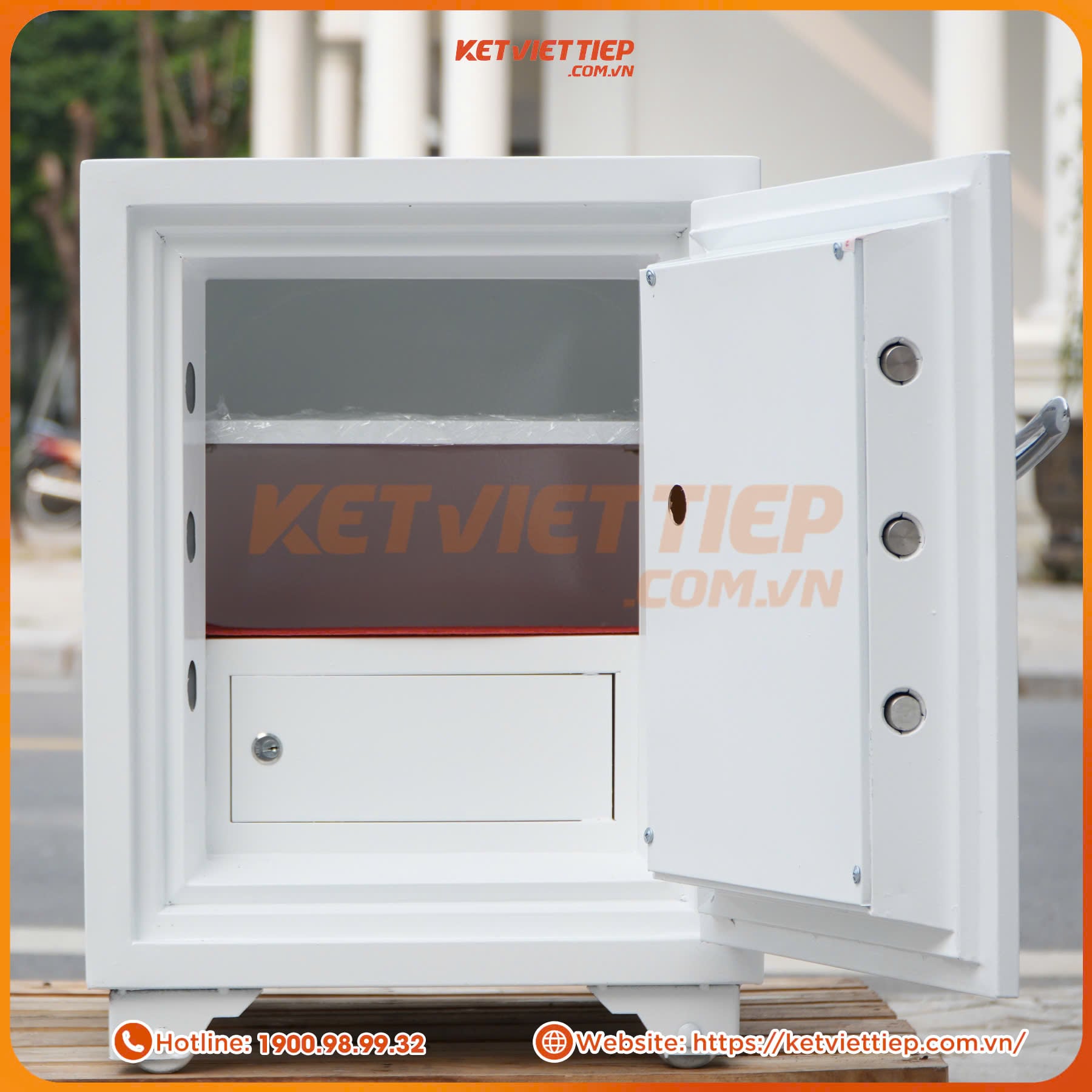 Két Sắt Việt Tiệp KV415 Khóa Cơ đổi mã theo ý muốn
