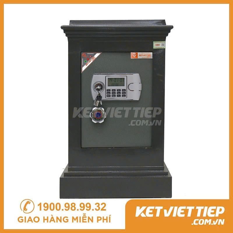 Két Sắt Việt Tiệp KVTLV79DT Điện Tử chống cháy có báo động