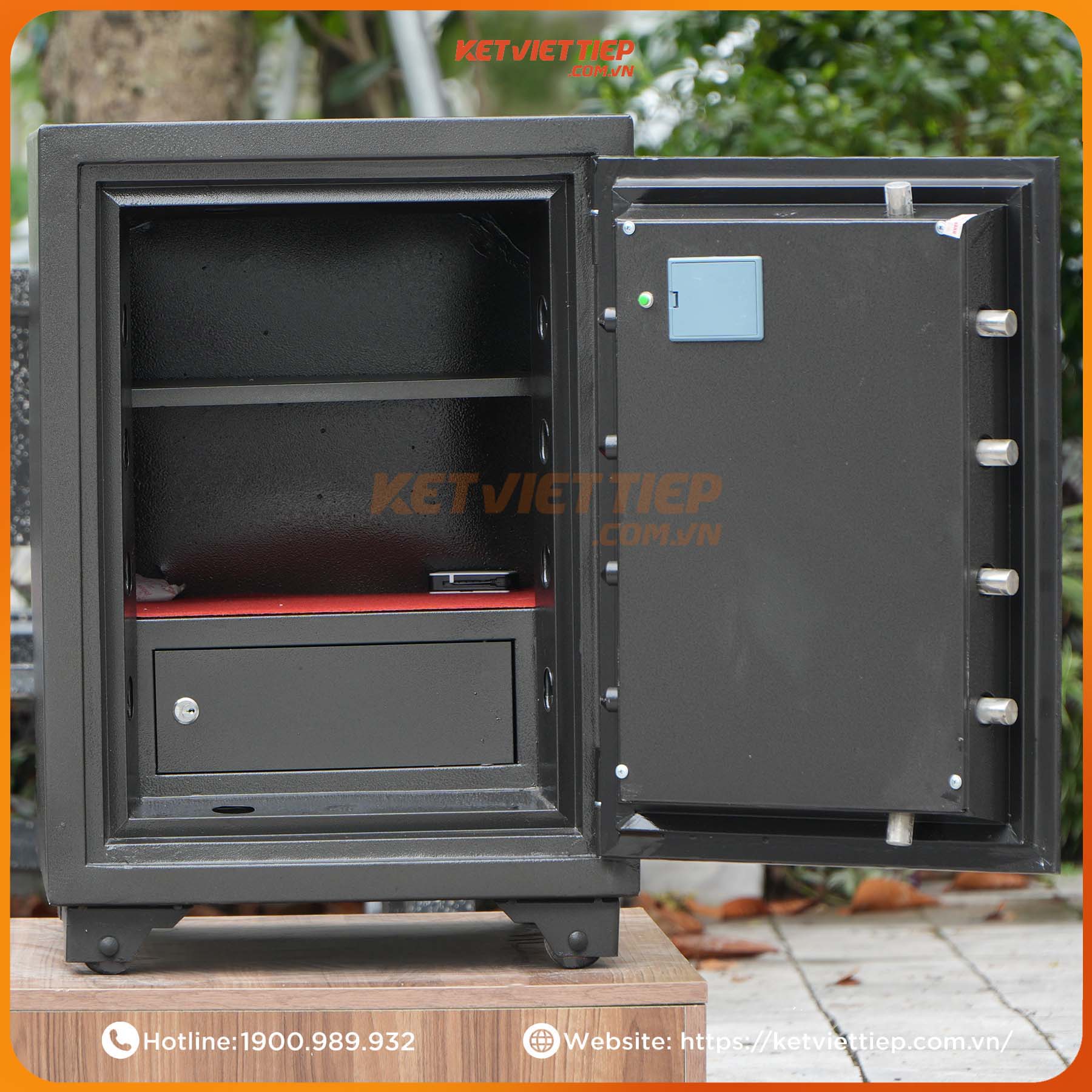 Két sắt Việt Tiệp Cao Câp Siêu Cường KVTSC54 Vân Tay Điện Tử Cao Cấp