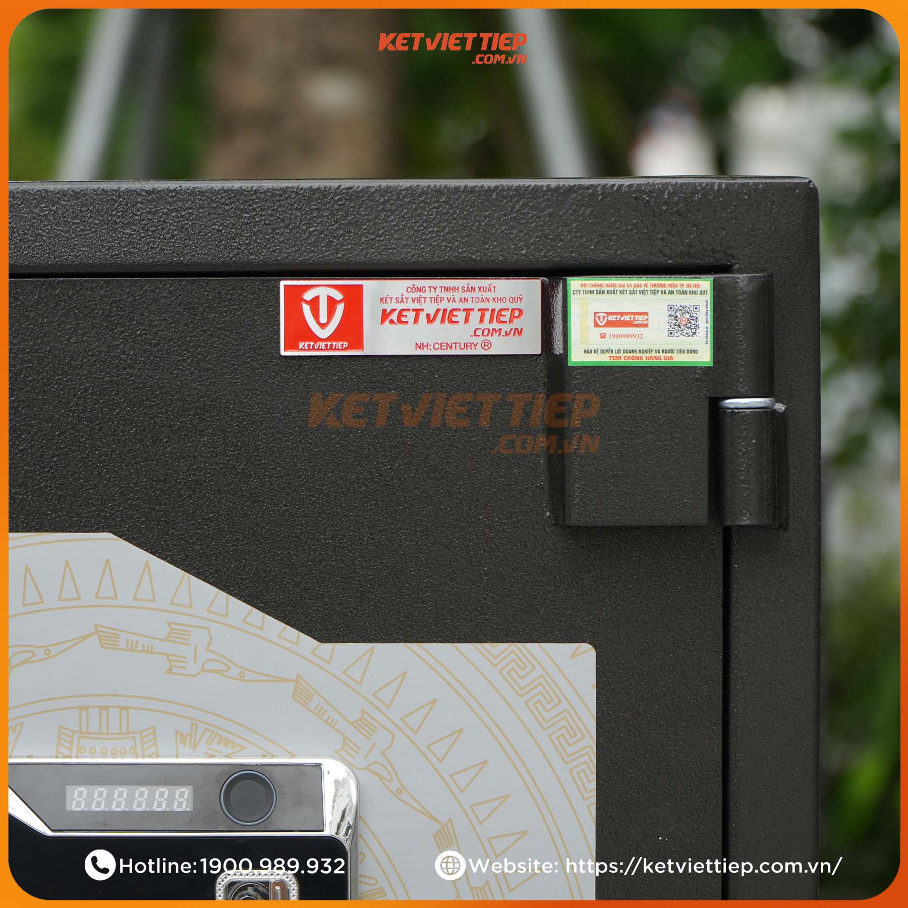 Két sắt Việt Tiệp Cao Câp Siêu Cường KVTSC54 Vân Tay Điện Tử Cao Cấp