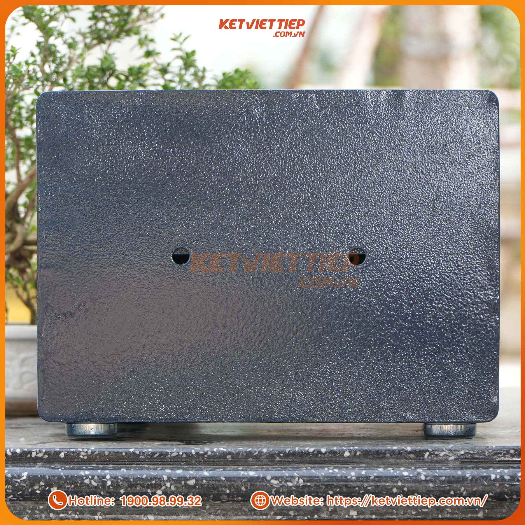 Két sắt mini khách sạn Việt Tiệp khóa vân tay điện tử KKS09