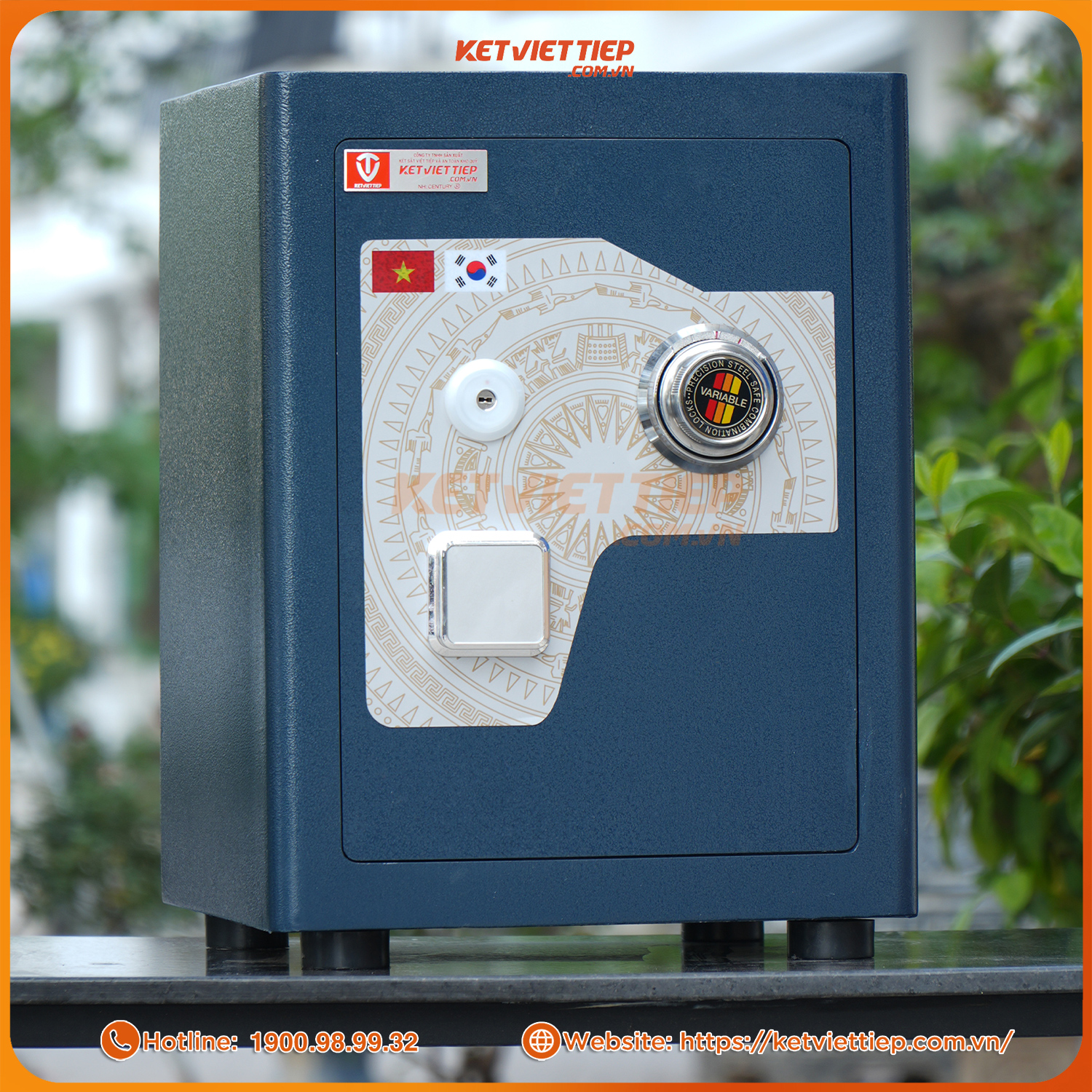 Két Sắt Siêu Cường Việt Tiệp SC40KCDM Khóa Cơ Đổi Mã