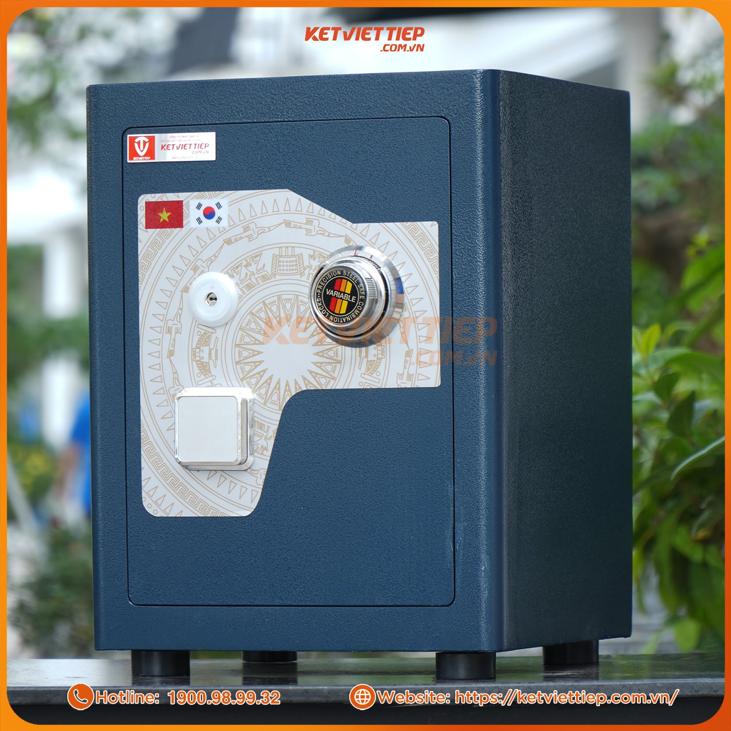 Két Sắt Siêu Cường Việt Tiệp SC40KCDM Khóa Cơ Đổi Mã