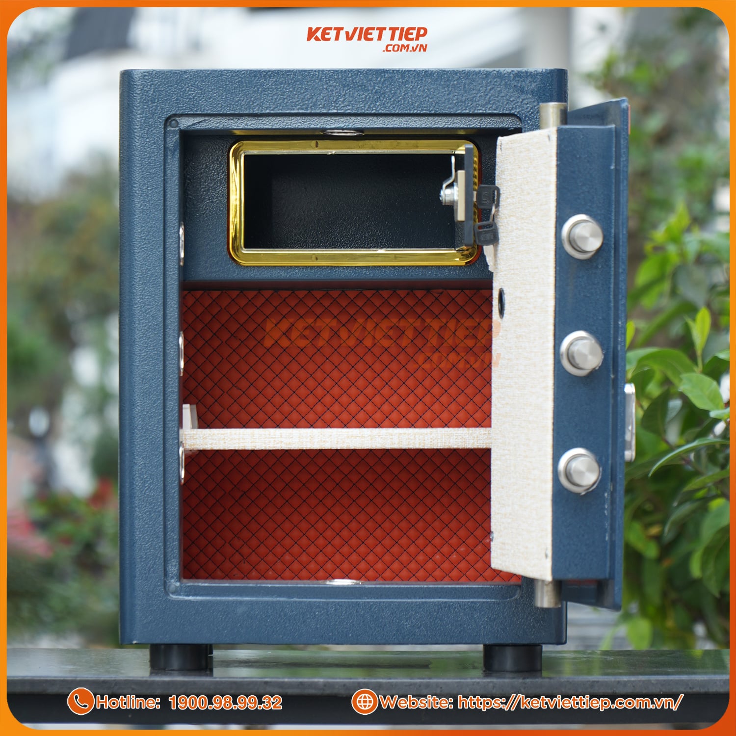 Két Sắt Siêu Cường Việt Tiệp SC40KCDM Khóa Cơ Đổi Mã