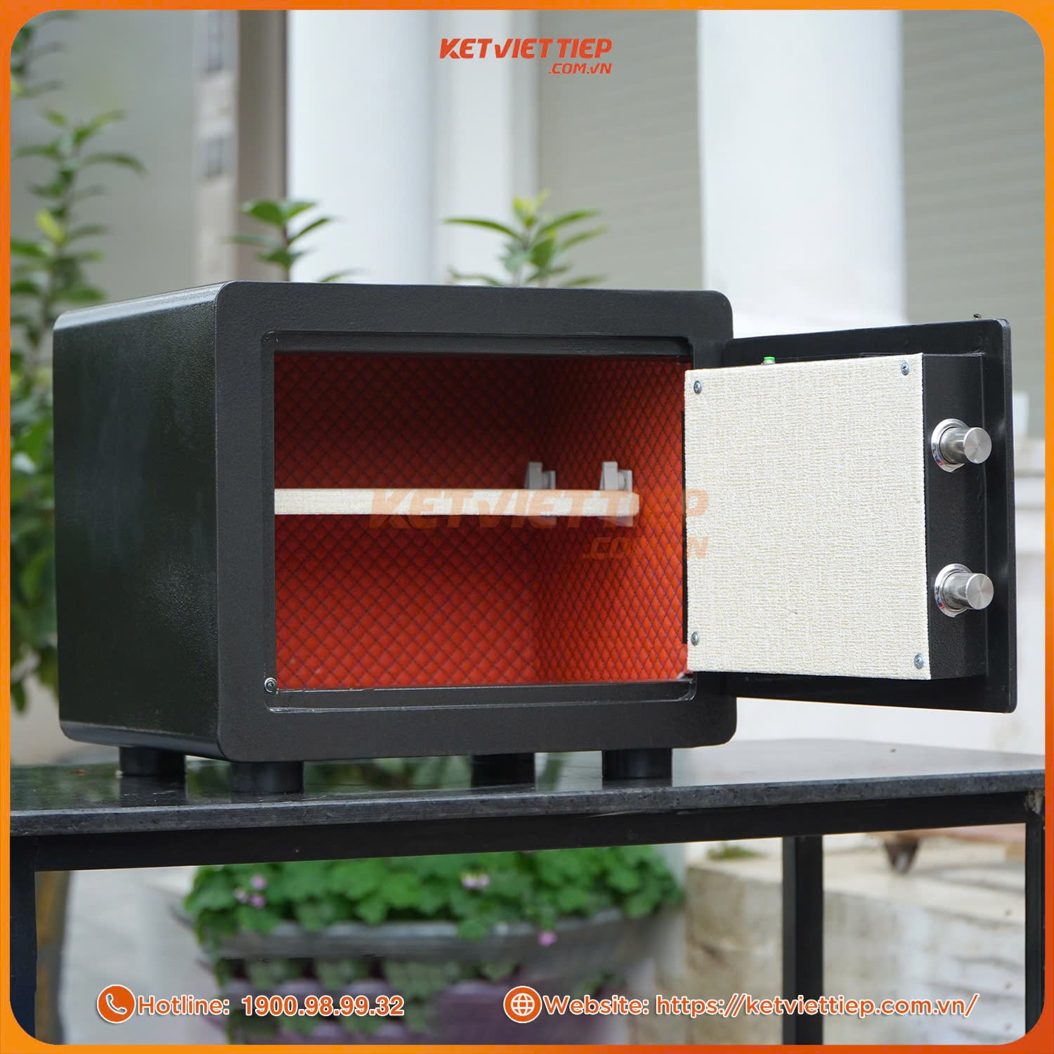 Két sắt Việt Tiệp siêu cường KVTSC41 Vân tay điện tử