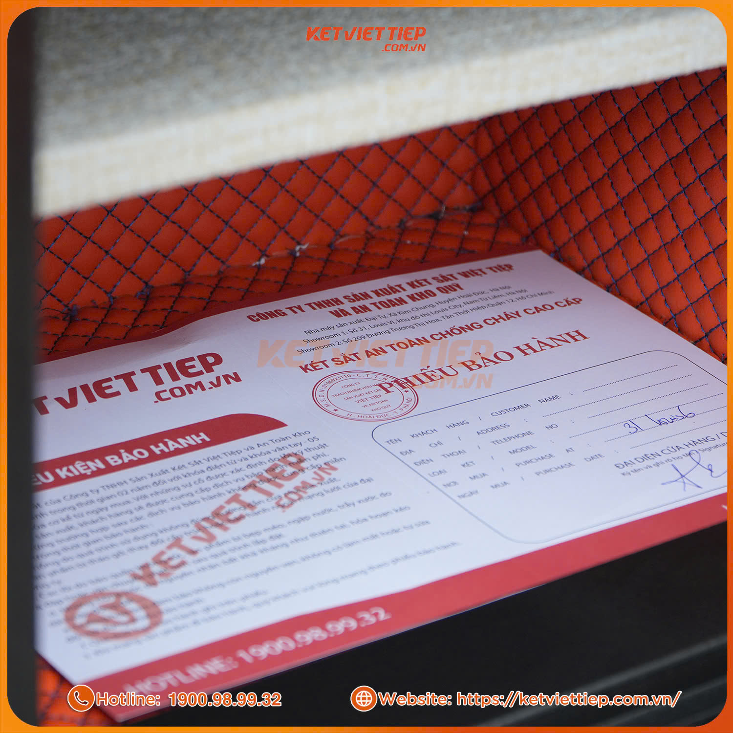 Két sắt Việt Tiệp siêu cường KVTSC41 Vân tay điện tử