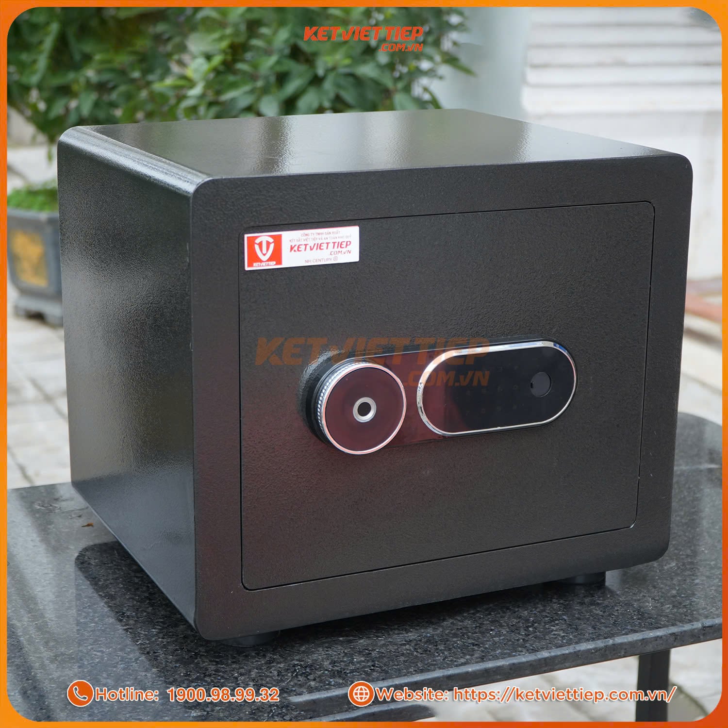 Két sắt Việt Tiệp siêu cường KVTSC41 Vân tay điện tử