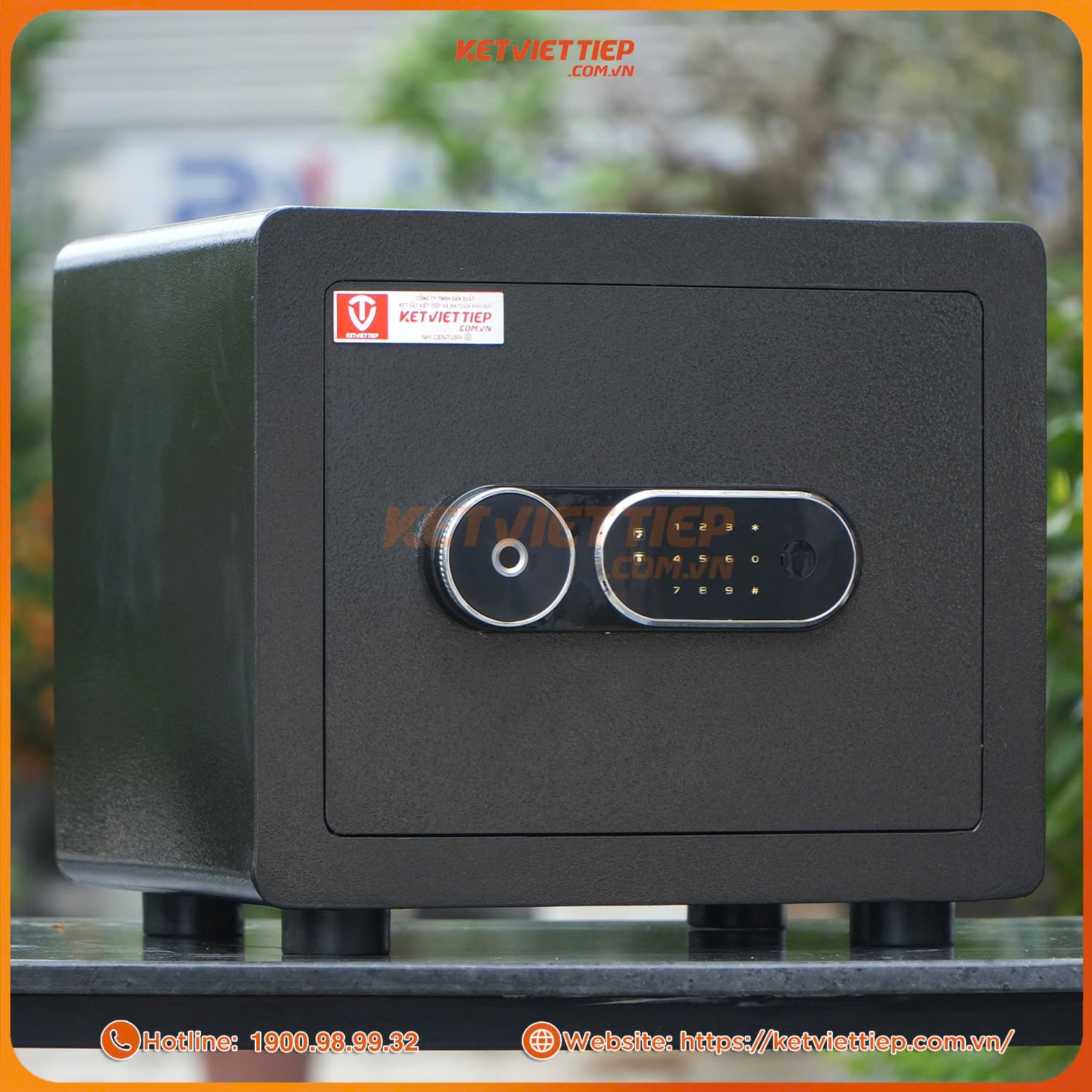 Két sắt Việt Tiệp siêu cường KVTSC41 Vân tay điện tử