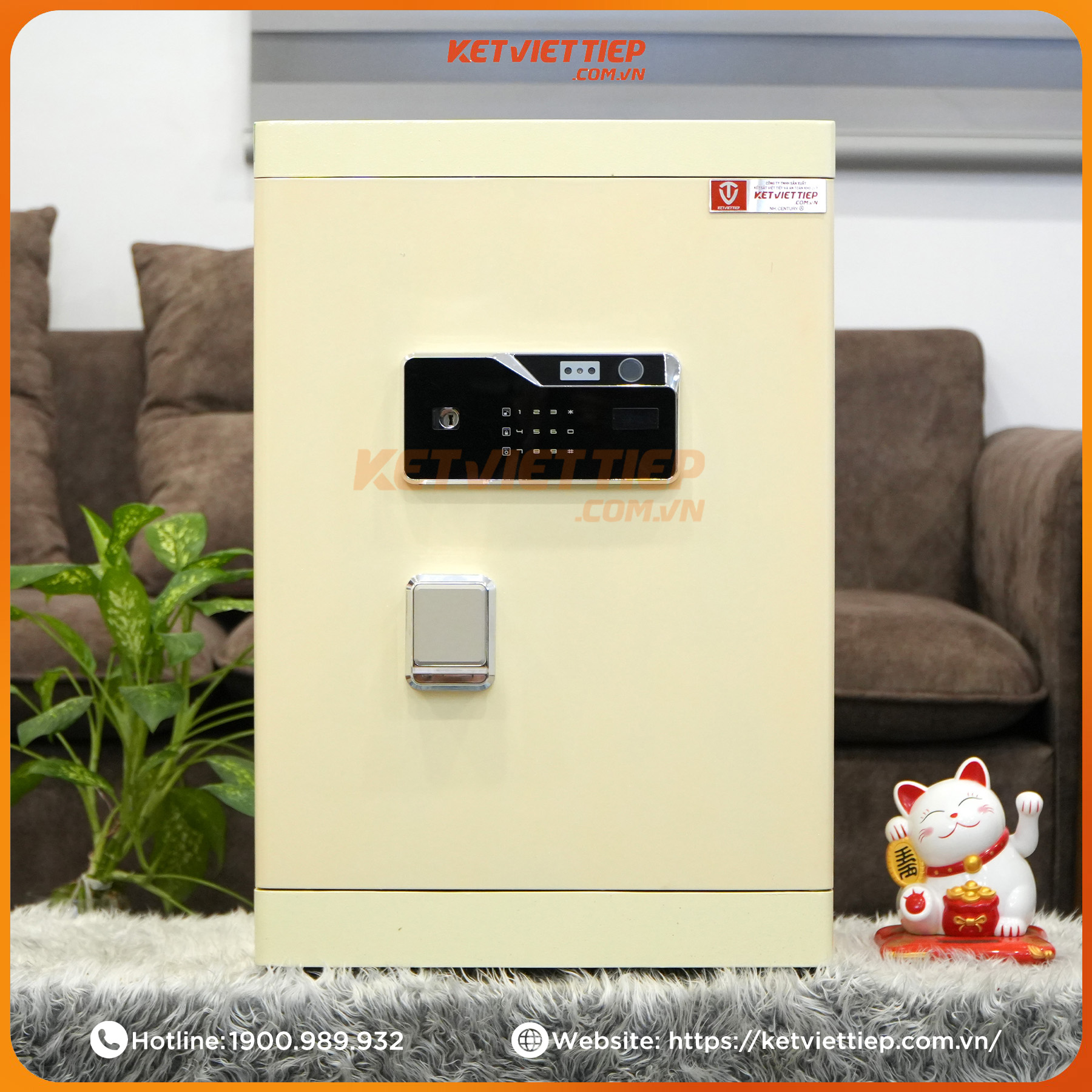 Két sắt  Việt Tiệp thông minh cao cấp SPM560 nhận diện khuôn mặt