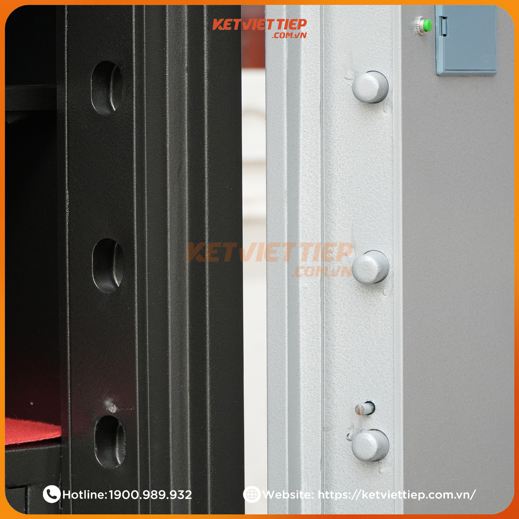 Két Sắt Việt Tiệp KV75VTDT Khóa Vân Tay Điện Tử