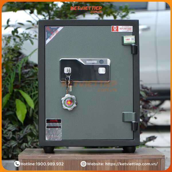 Két Sắt chống cháy Việt Tiệp KVT40VT Khóa Vân Tay