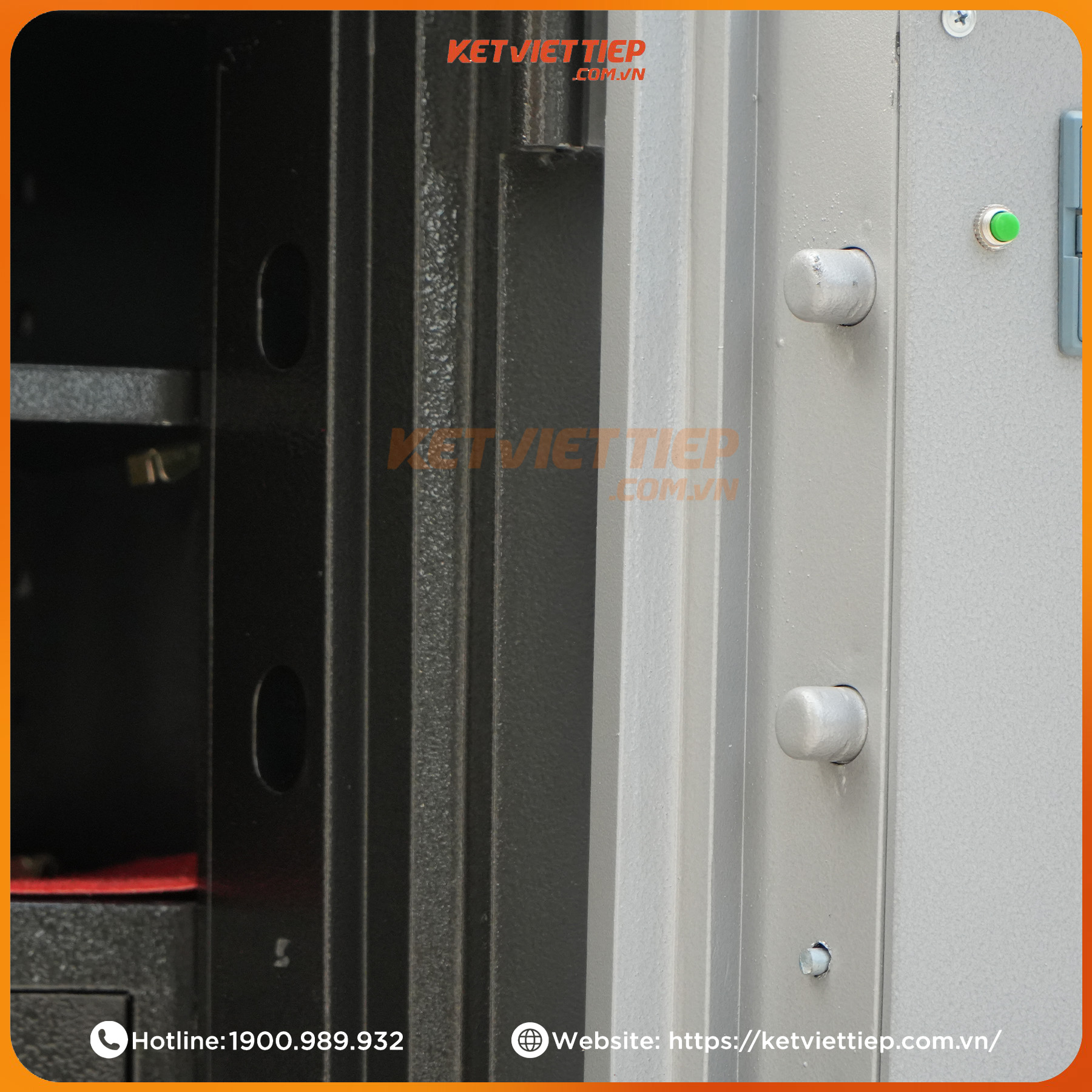 Két Sắt Việt Tiệp KV54VTDT Vân Tay Điện Tử Chống Cháy