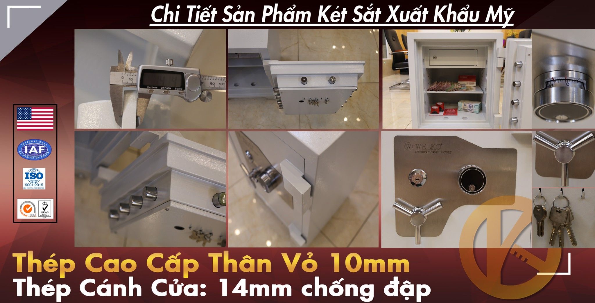 Két sắt siêu cường xuất khẩu Mỹ UE68