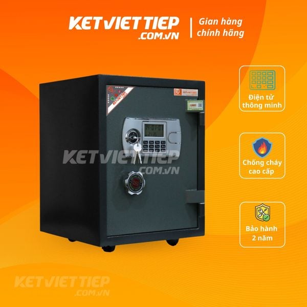 Két Sắt Việt Tiệp Điện tử KVTE76DT Chống cháy