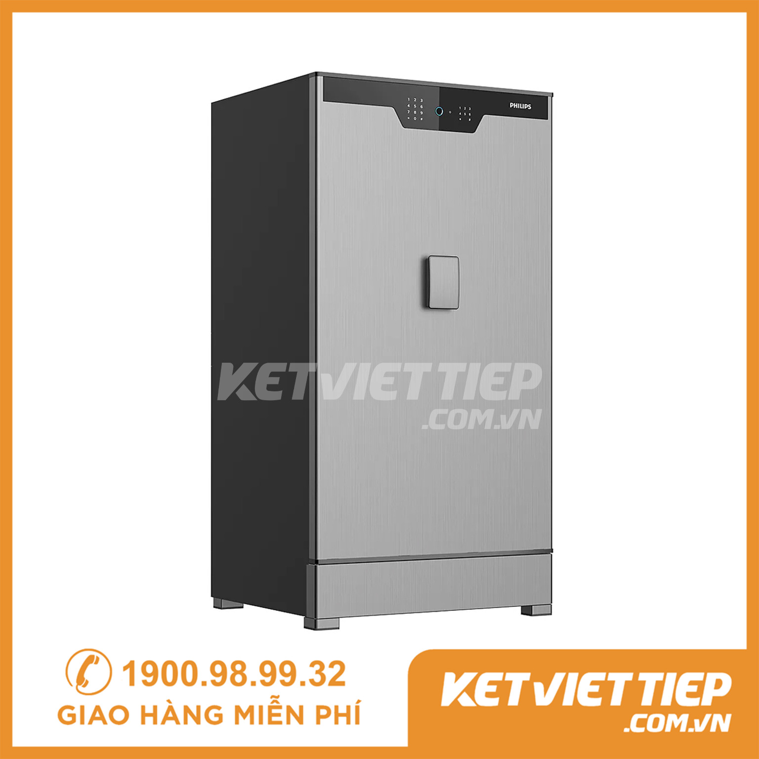 Két Sắt Hạng Sang Philips SBX702-CBX Khóa Vân Tay Điện Tử Thông Minh Nhập Khẩu Chính Hãng