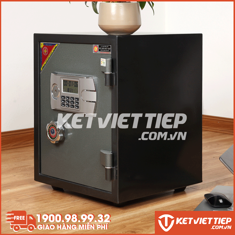 Két Sắt Việt Tiệp KVTE72 Điện Tử Chống Cháy