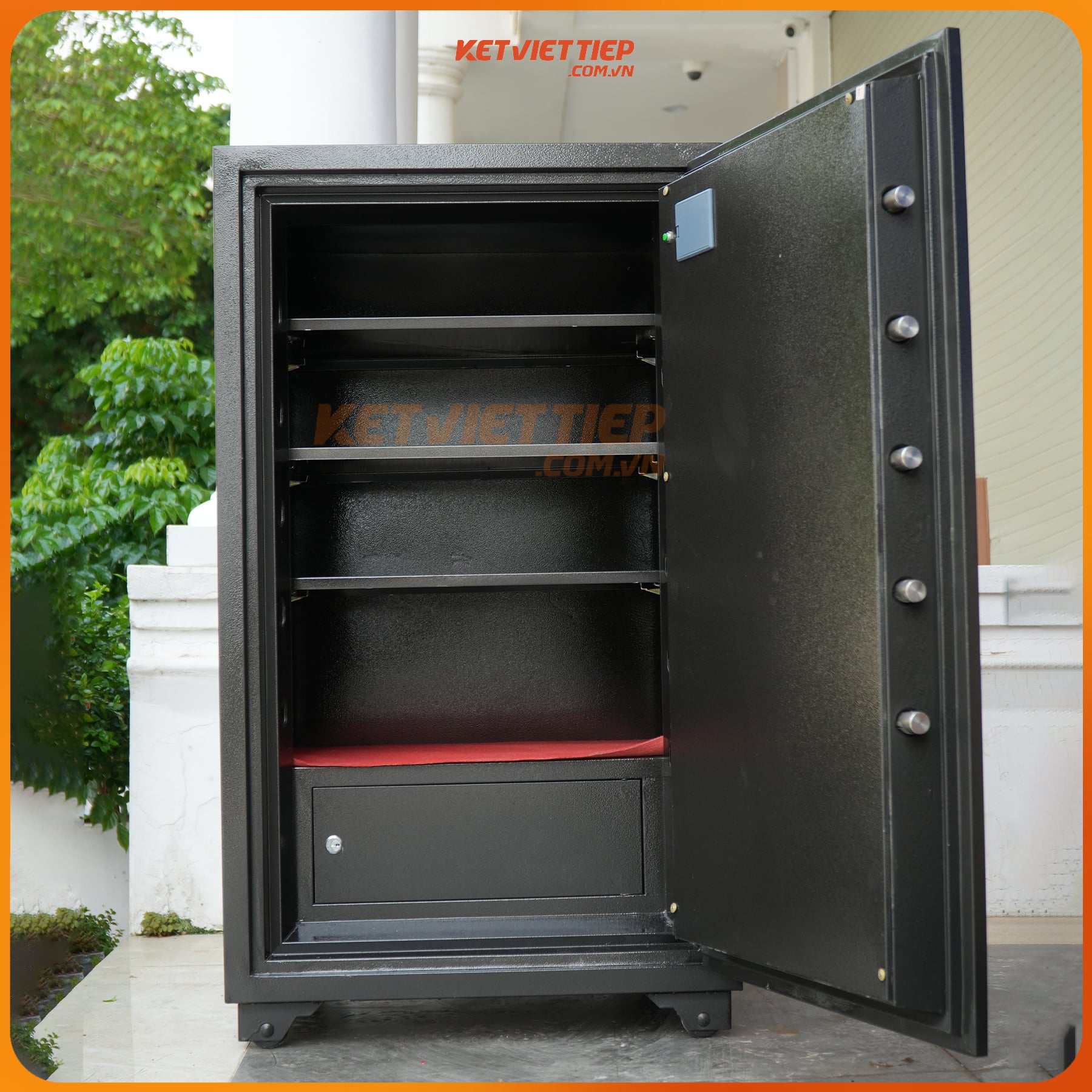 Két sắt xuất khẩu Mỹ US288VTDT- Khóa vân tay điện tử