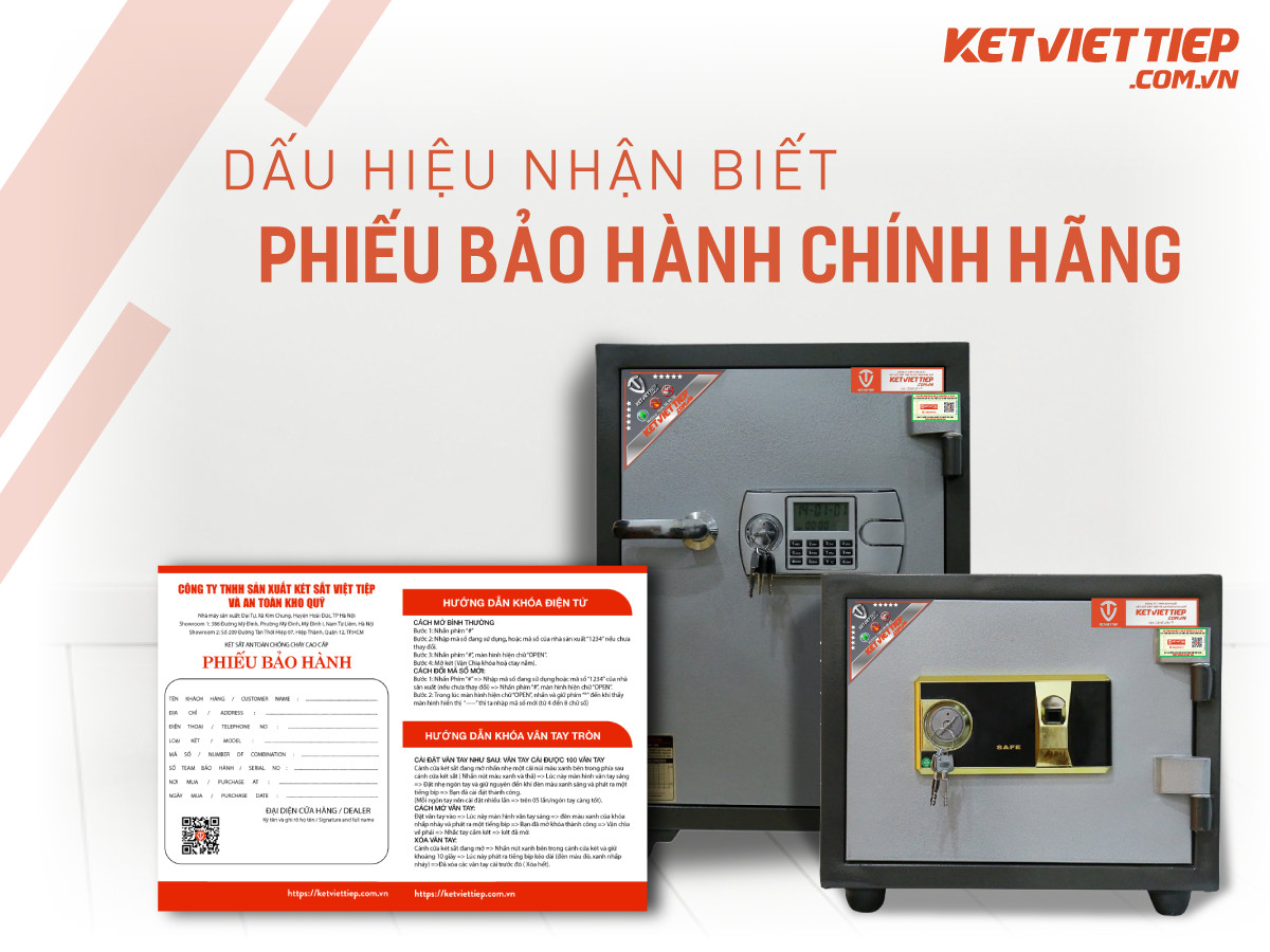 Két Sắt Việt Tiệp Chống Cháy KVT36 Điện Tử