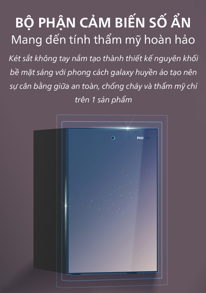 Két sắt chống cháy cao cấp Phillips SBX501-4C0