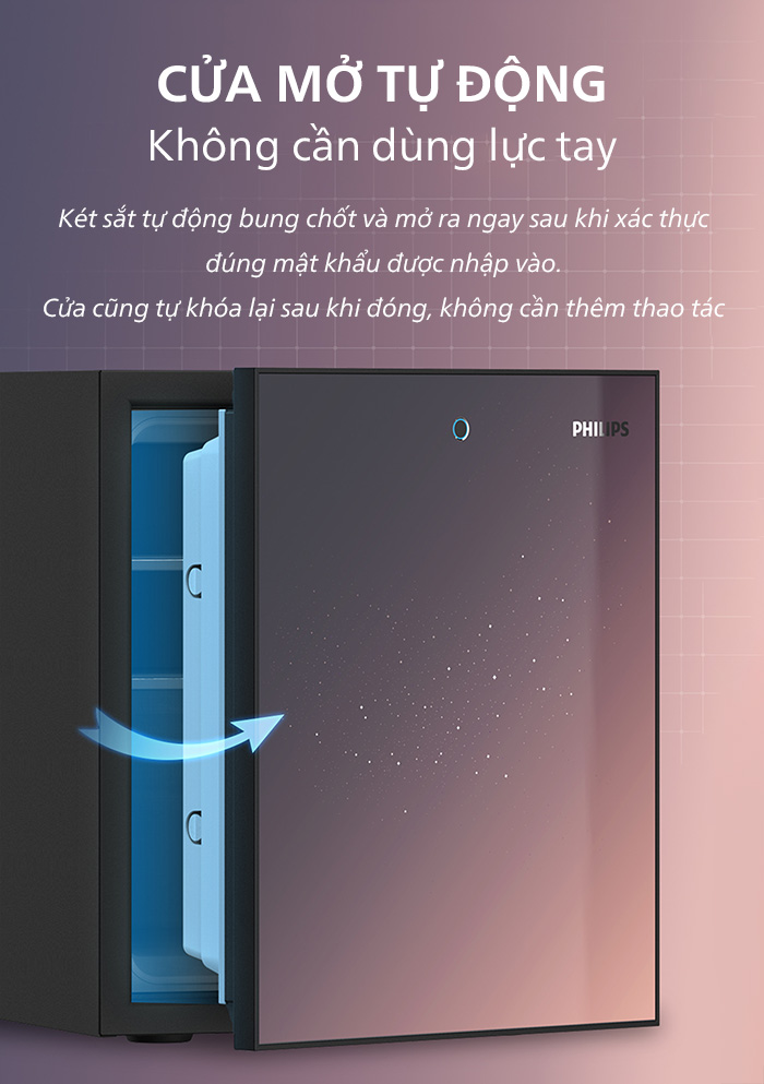 Két sắt chống cháy cao cấp Phillips SBX501-4C0