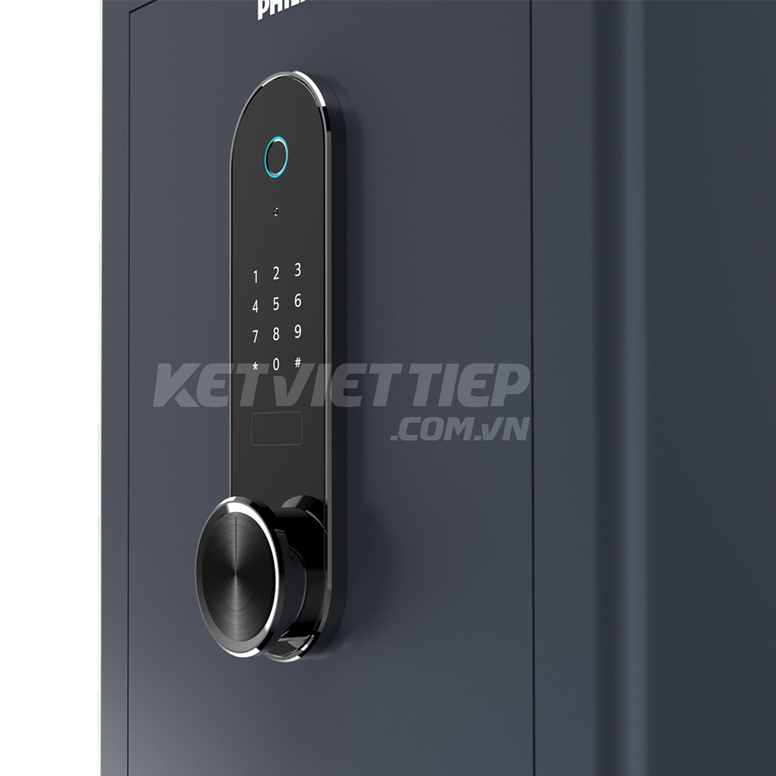 Két sắt Philips SBX601-7B0 Khóa Vân Tay Điện Tử Thông Minh Nhập Khẩu Chính Hãng