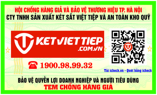 Két Sắt Việt Tiệp KVT80 Khoá Cơ