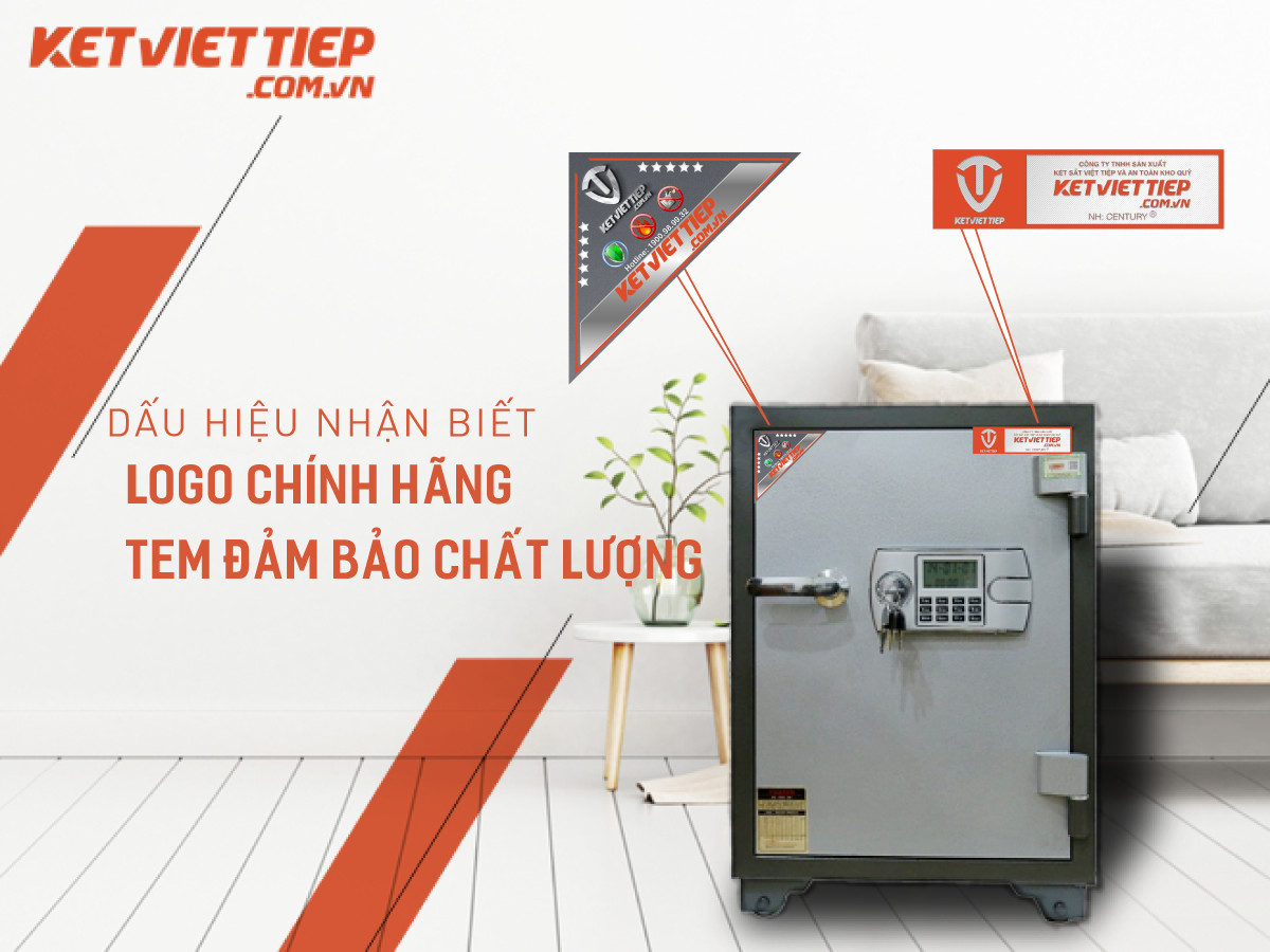 Két Sắt Việt Tiệp KVT120 Khóa Cơ
