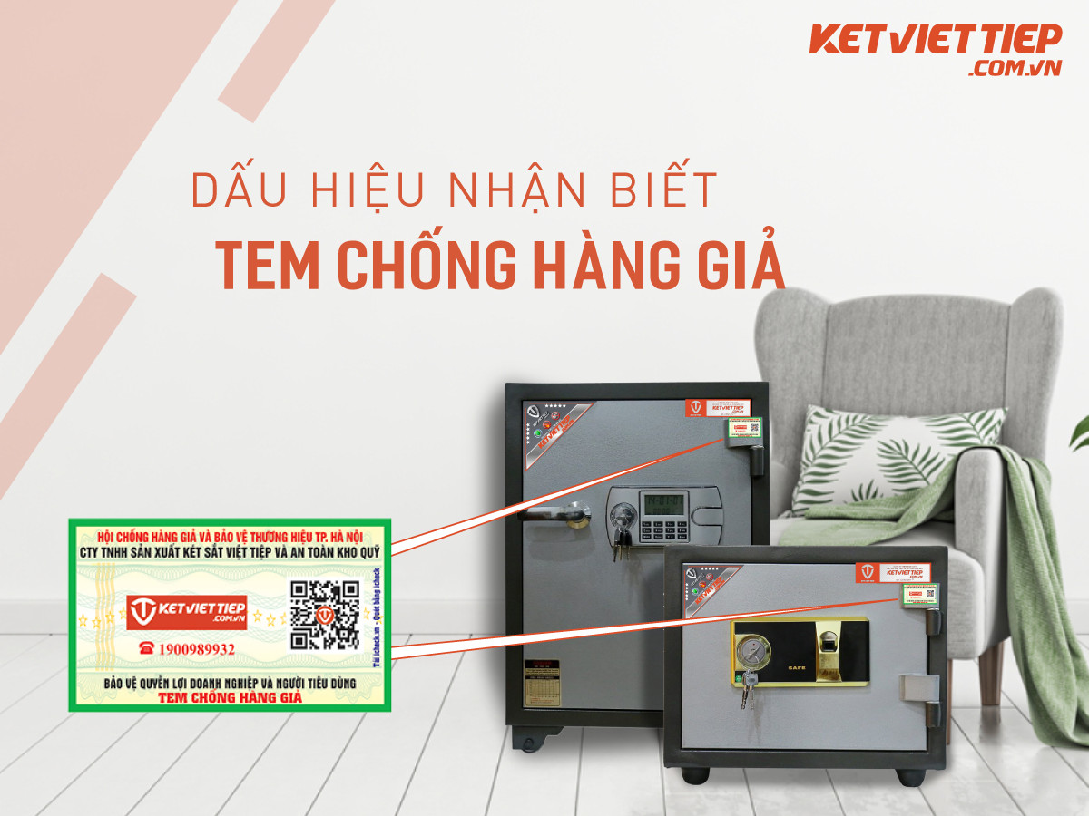 Két Sắt Vân Tay Việt Tiệp KVT38VT cánh dày thép tấm