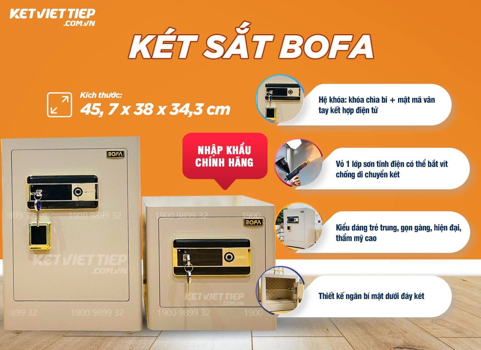 Két sắt Bofa ZB-45DJ
