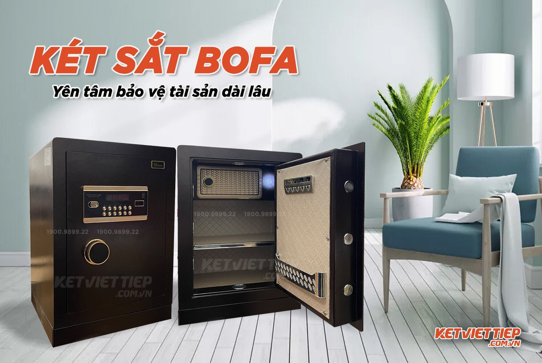 Két sắt Bofa BGX-5/D1-53 khóa điện tử