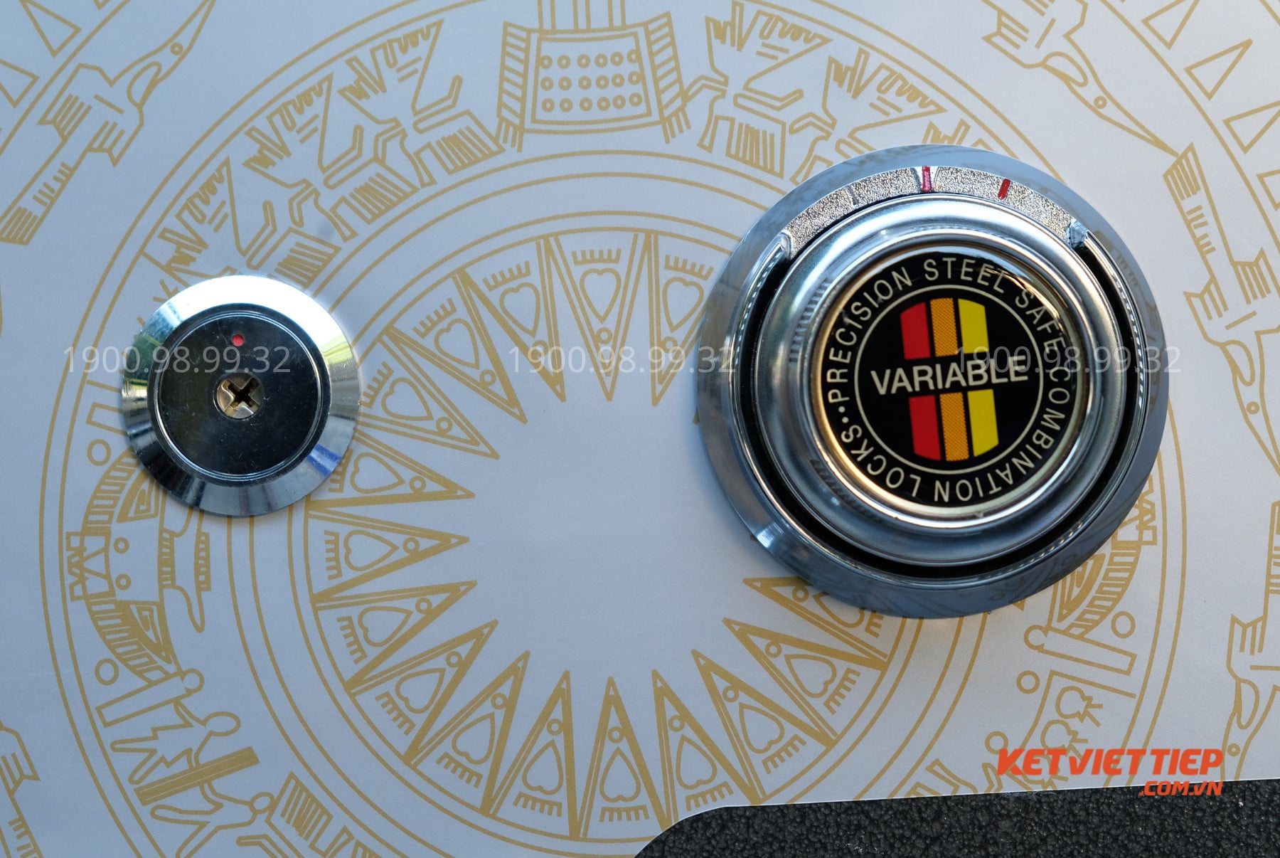 Két Sắt Việt Tiệp TO KCC220 Khóa Cơ Đổi Mã